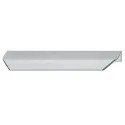 Furniture handle, Edge pull handle, aluminium