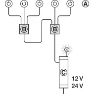 Multi switch box, Häfele Loox