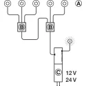 Multi switch box, Häfele Loox
