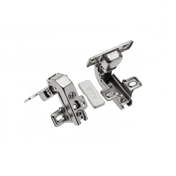Hinge FI 35mm 90°, short arm, plate H6mm without euro
