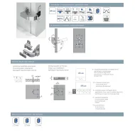 Hinge FI 35mm 90°, short arm, plate H6mm without euro