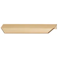 Furniture handle, Edge pull handle, aluminium