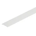 Šviesos filtras LED profiliui plastikinis L2500mm, balta