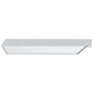 Rankenėlė aliuminio CC256mm, 350x19,7mm, matinis chromas