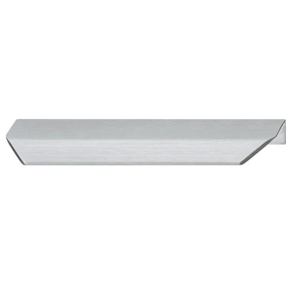 Furniture handle, Edge pull handle, aluminium