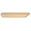 Furniture handle, Edge pull handle, aluminium