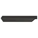 Rankenėlė aliuminio CC64mm, 100x19,7mm, matinė juoda