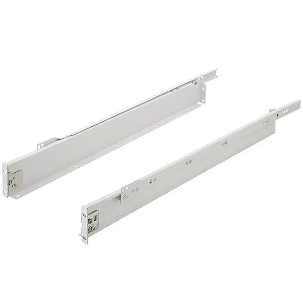 Drawer side runner system, single-walled, Häfele Matrix Box Single A25, single extension, height 54mm