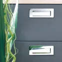 Recessed handle 145x50mm INLAY matt chrome 