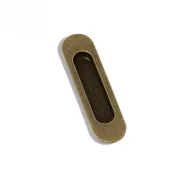 Recessed handle 151x40mm bronze