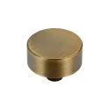 Knob Ø35mm H25mm polished bronze