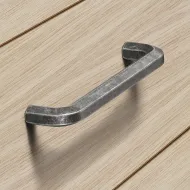 Rankenėlė H1710 CC128mm, L140mm, matinė juoda RAL9005
