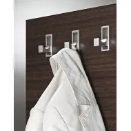 Wardrobe hook for folding, Stainless steel, for folding
