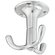 Ceiling hook, Aluminium, with 3 hooks, ceiling installation