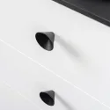 Knob Conic Ø29mm matt black 
