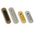 Recessed handle 151x40mm stainless steel