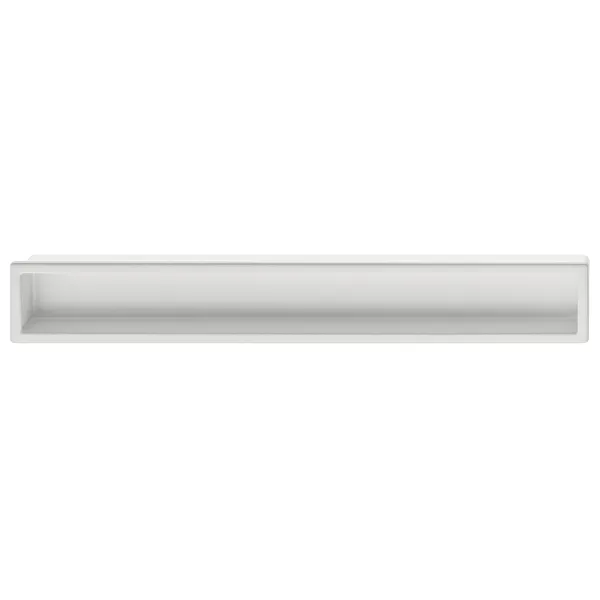 Rankenėlė įfrezuojama 11164 CC155mm, L160mm, matinė balta