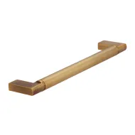 Handle CC160mm L174mm polished bronze