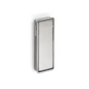Recessed handle 110x45x14mm matt chrome