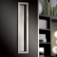 Rankenėlė frezuojama 150x32mm, matinė juoda