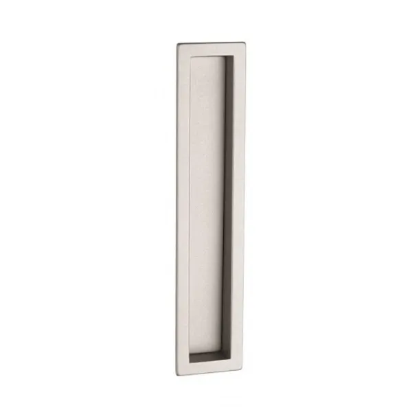 Recessed handle 150x32mm matt chrome 
