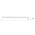 Handle CC320mm L332mm matt black 