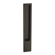 Recessed handle 190x32mm matt black 