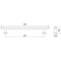 Handle CC160mm L198mm matt black