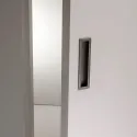 Recessed handle 150x38.5mm matt chrome 
