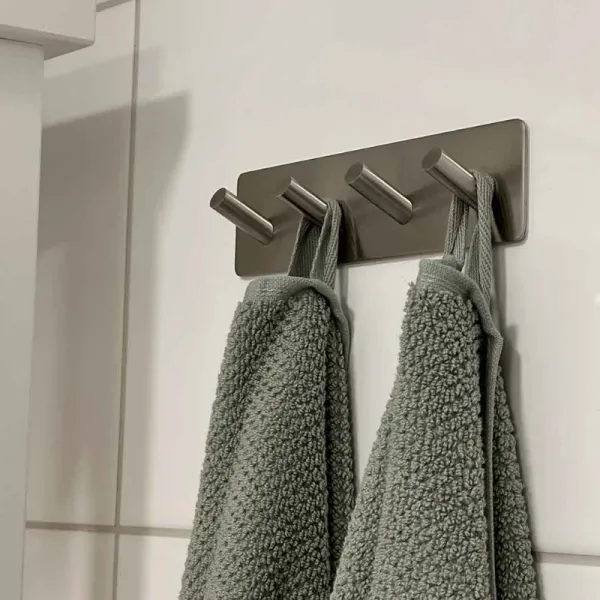 Kabykla 4 BASE klijuojama 180x45x30mm, nerūdijančio plieno spalva