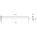 Rankenėlė CC320mm, L334mm, nerūdijantis plienas