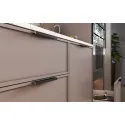 Rankenėlė PILLAR CC4x352mm, L1200mm, matinė juoda