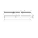 Rankenėlė PILLAR CC160mm, L190mm, matinė juoda
