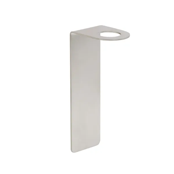 Soap pump holder BASE self-adhesive 152x50x68mm brushed stainless steel