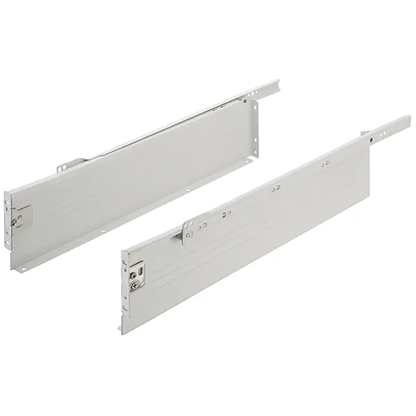Stalčių šonai METALBOX L550mm, H118mm, balta RAL9010