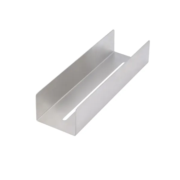 Lentynėlė vonios BASE klijuojama 300x60x85mm, nerūdijančio plieno spalva