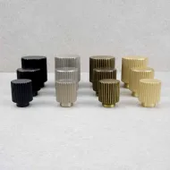 Rankenėlė Helix Stripe, vieno taško Ø20mm, šlifuotas žalvaris