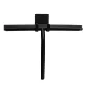 Shower squeegee BASE with self-adhesive holder 57x45x25mm matt black