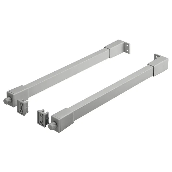 Side railing, rectangular Matrix Box Slim A, L270mm grey