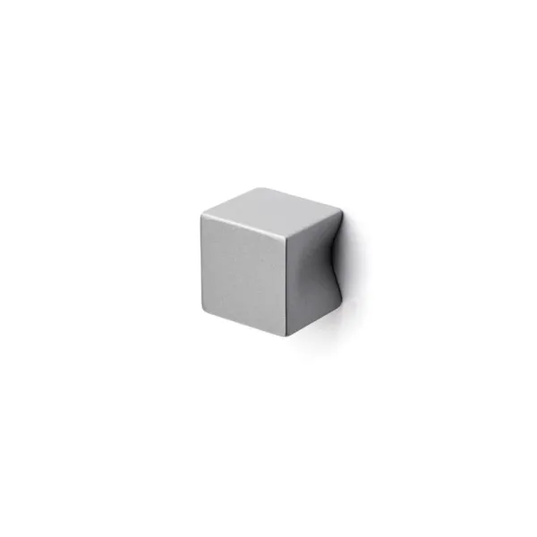 Knob (20x20x18mm) matt chrome 