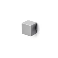 Knob (20x20x18mm) matt chrome 