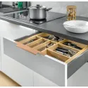 Rankenėlė LIND, profilinė, prisukama, L496mm, šlifuotas auksas