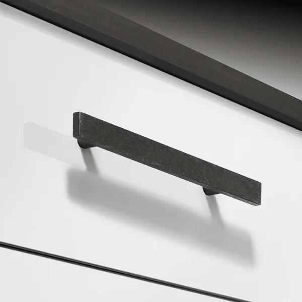 Rankenėlė LOFT CC128mm, L188mm, sendinta juoda