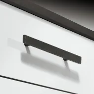 Furniture handle, Handle with base, zinc alloy
