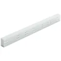 Spacer bar, for internal drawer box with railing
