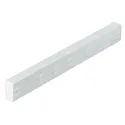 Spacer bar, for internal drawer box with railing