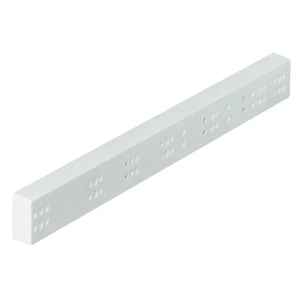 Spacer bar, for internal drawer box with railing