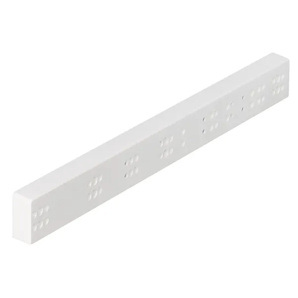 Spacer bar, for internal drawer box with railing