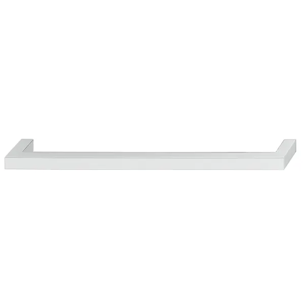 Furniture handle, D handle, zinc alloy, straight-edged 