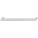 Furniture handle, D handle, zinc alloy, straight-edged 